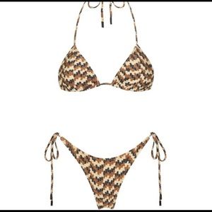 NWT tags triangl swimsuit